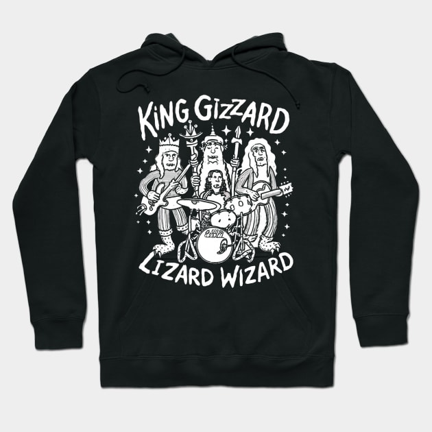 King Gizzard & the Lizard Wizard - Fanmade Hoodie by Aldrvnd